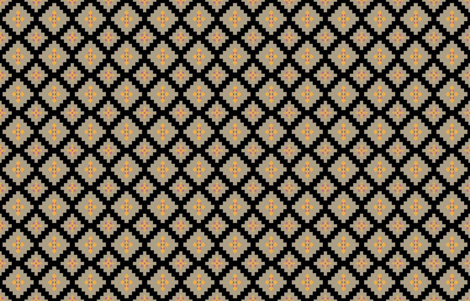 Abstract geometric and tribal patterns, usage design local fabric patterns, Design inspired by indigenous tribes. geometric Vector illustration