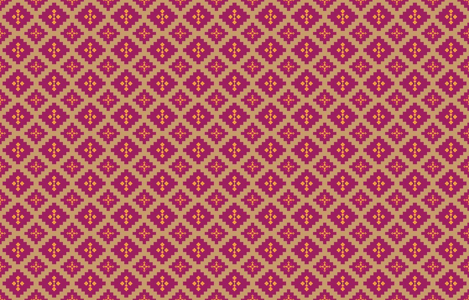 Abstract geometric and tribal patterns, usage design local fabric patterns, Design inspired by indigenous tribes. geometric Vector illustration