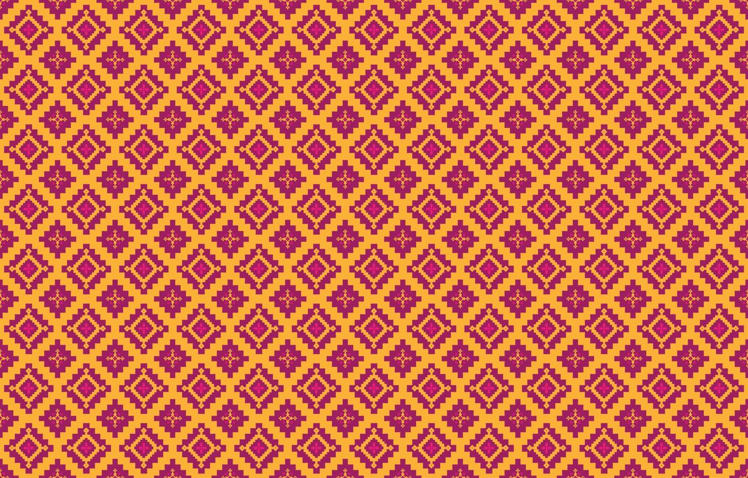 Abstract geometric and tribal patterns, usage design local fabric patterns, Design inspired by indigenous tribes. geometric Vector illustration