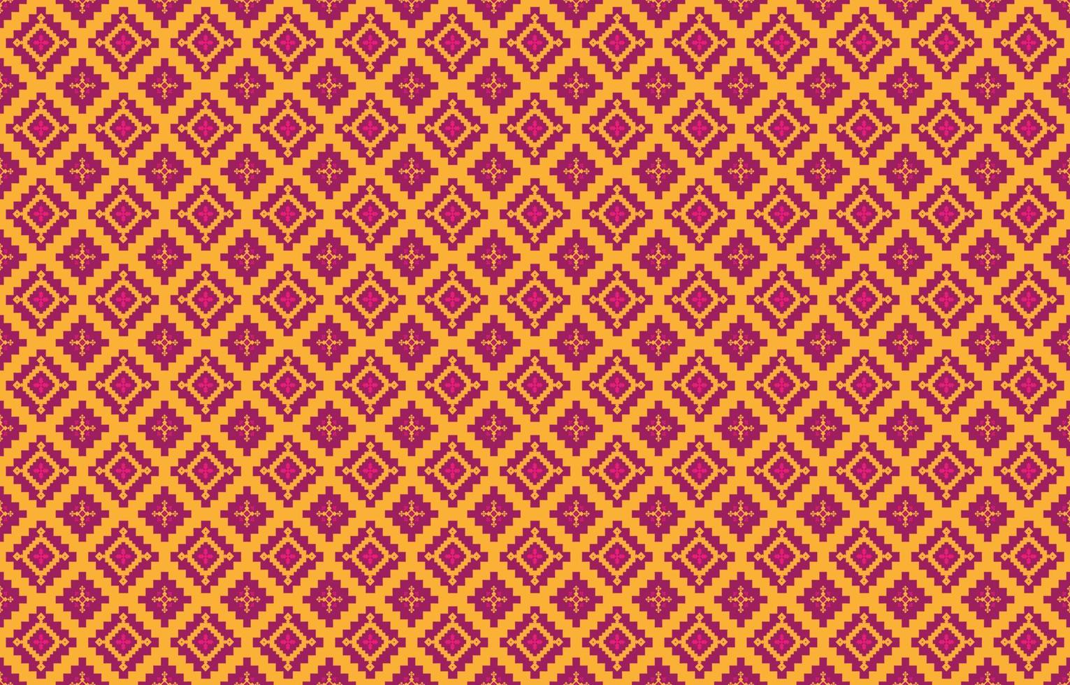 Abstract geometric and tribal patterns, usage design local fabric patterns, Design inspired by indigenous tribes. geometric Vector illustration