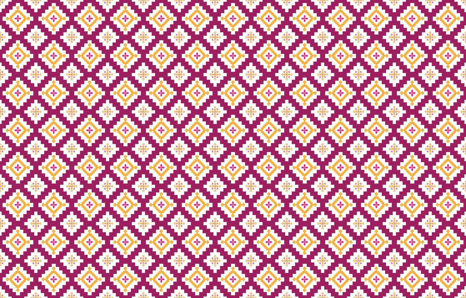 Abstract geometric and tribal patterns, usage design local fabric patterns, Design inspired by indigenous tribes. geometric Vector illustration