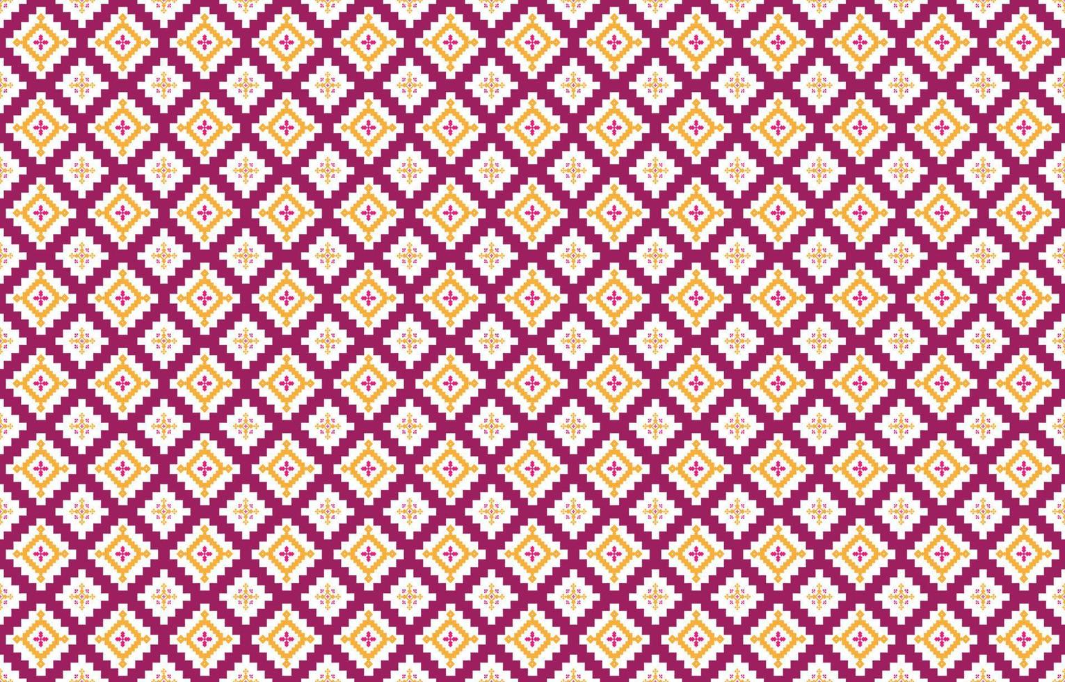 Abstract geometric and tribal patterns, usage design local fabric patterns, Design inspired by indigenous tribes. geometric Vector illustration