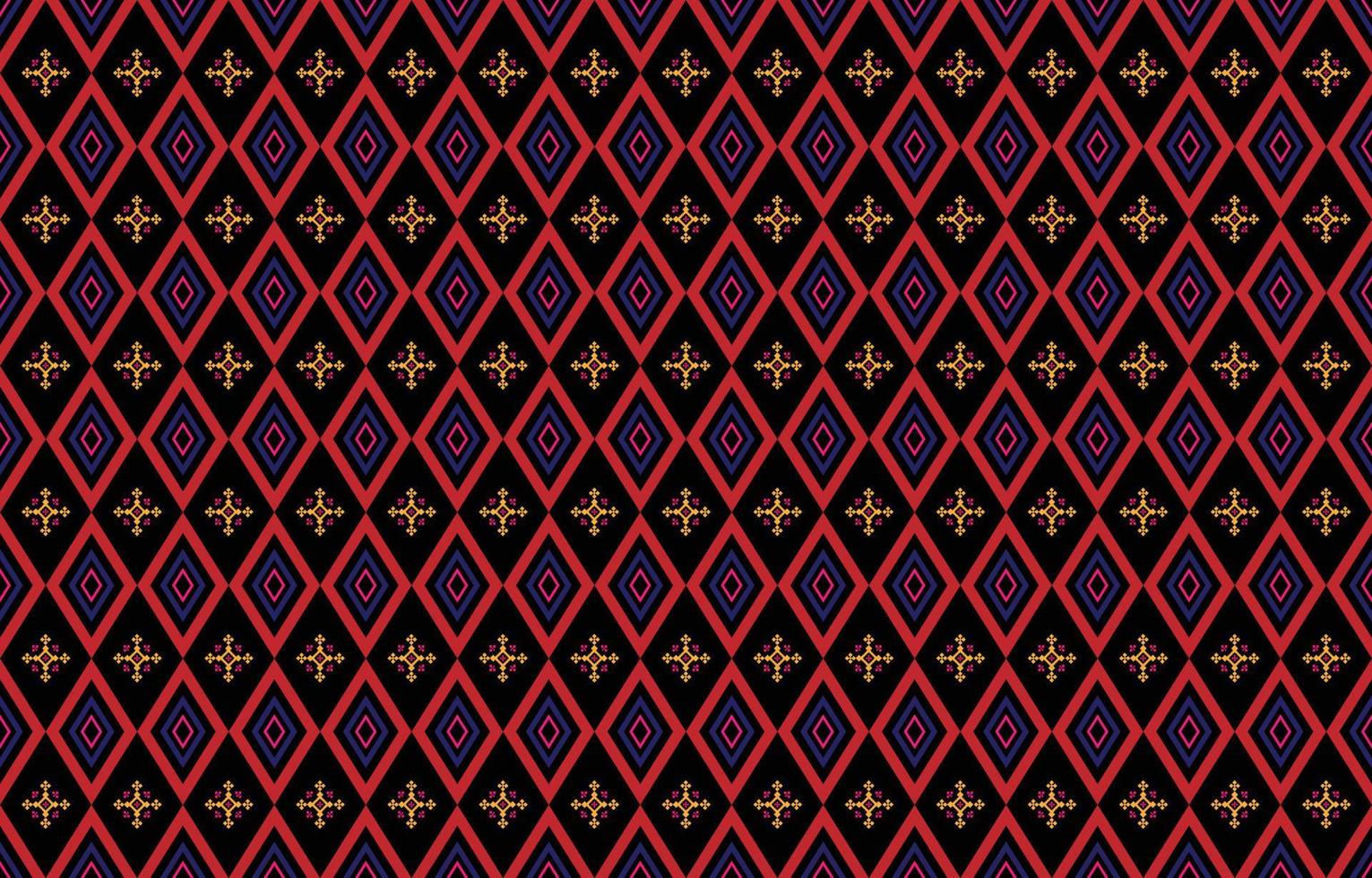 Abstract geometric and tribal patterns, usage design local fabric patterns, Design inspired by indigenous tribes. geometric Vector illustration