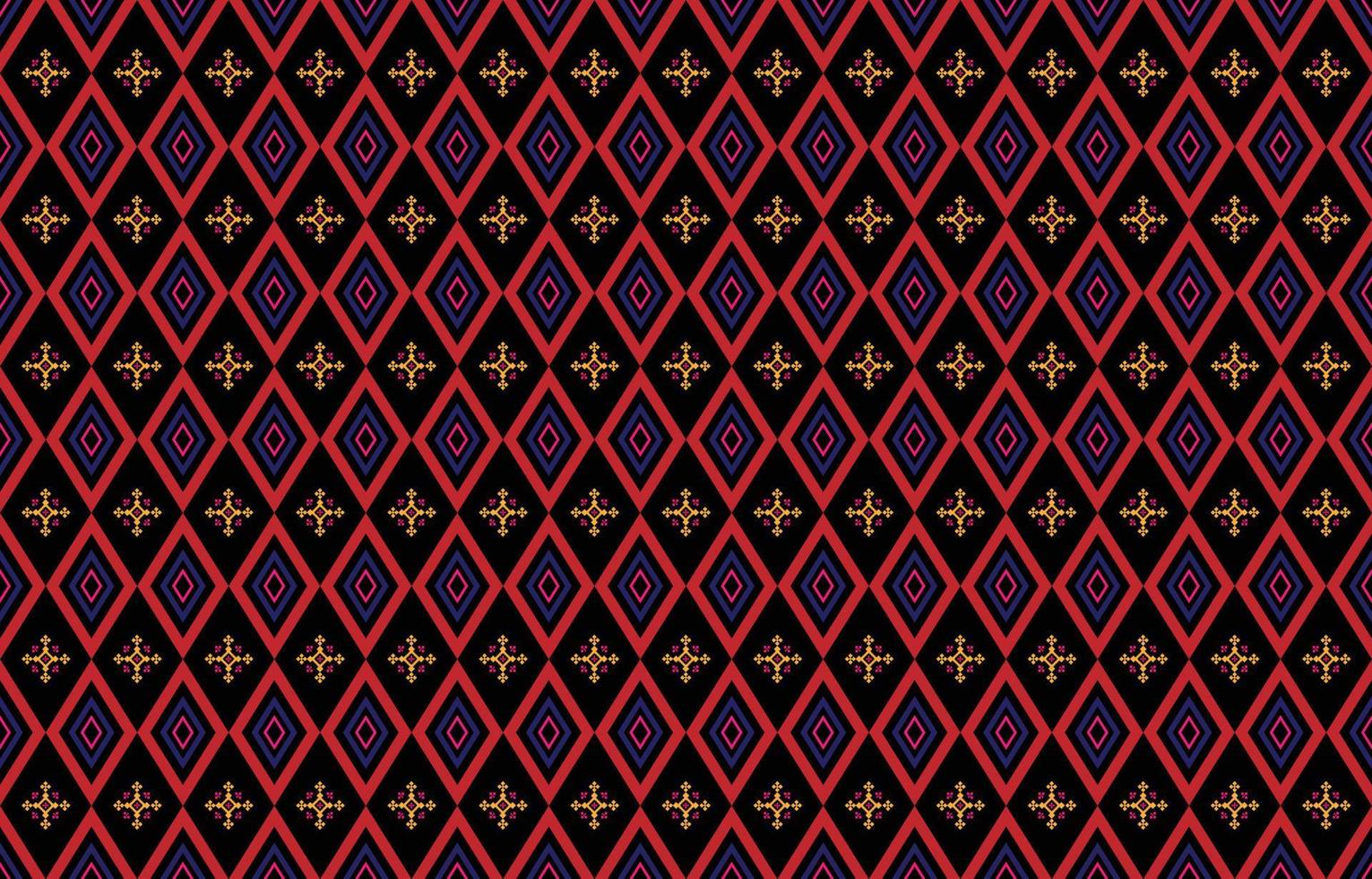 Abstract geometric and tribal patterns, usage design local fabric patterns, Design inspired by indigenous tribes. geometric Vector illustration