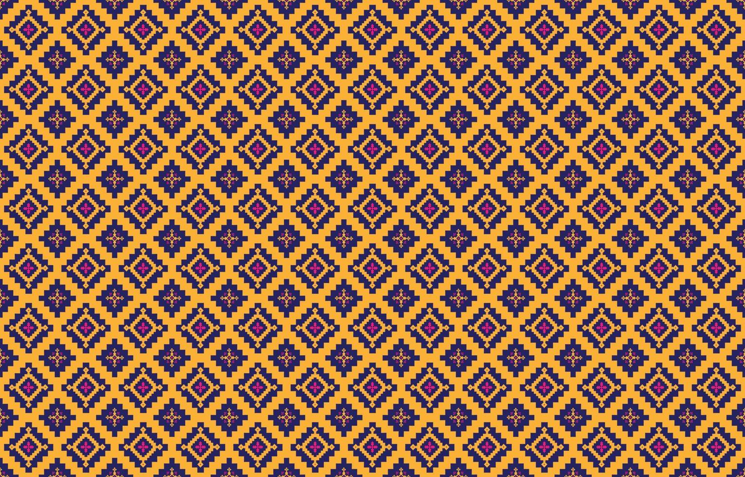 Abstract geometric and tribal patterns, usage design local fabric patterns, Design inspired by indigenous tribes. geometric Vector illustration