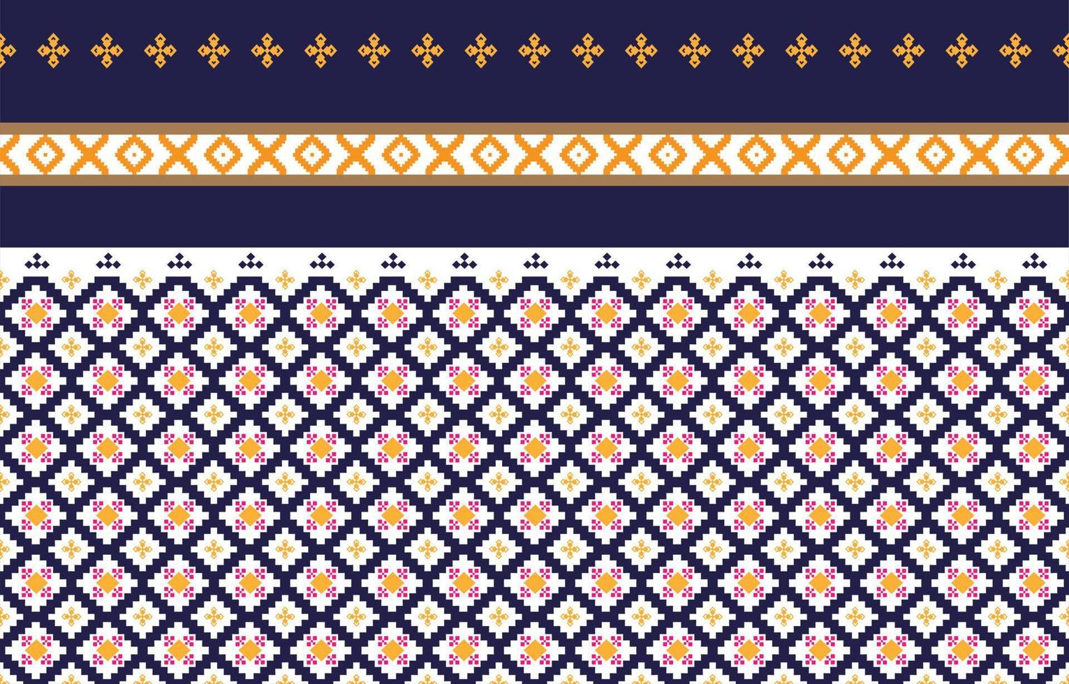 Abstract geometric and tribal patterns, usage design local fabric patterns, Design inspired by indigenous tribes. geometric Vector illustration