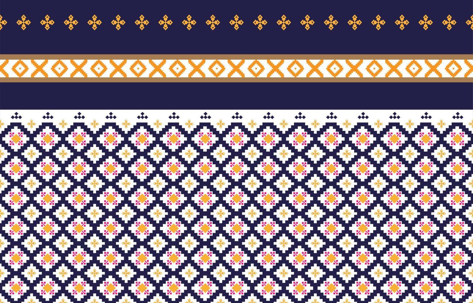 Abstract geometric and tribal patterns, usage design local fabric patterns, Design inspired by indigenous tribes. geometric Vector illustration