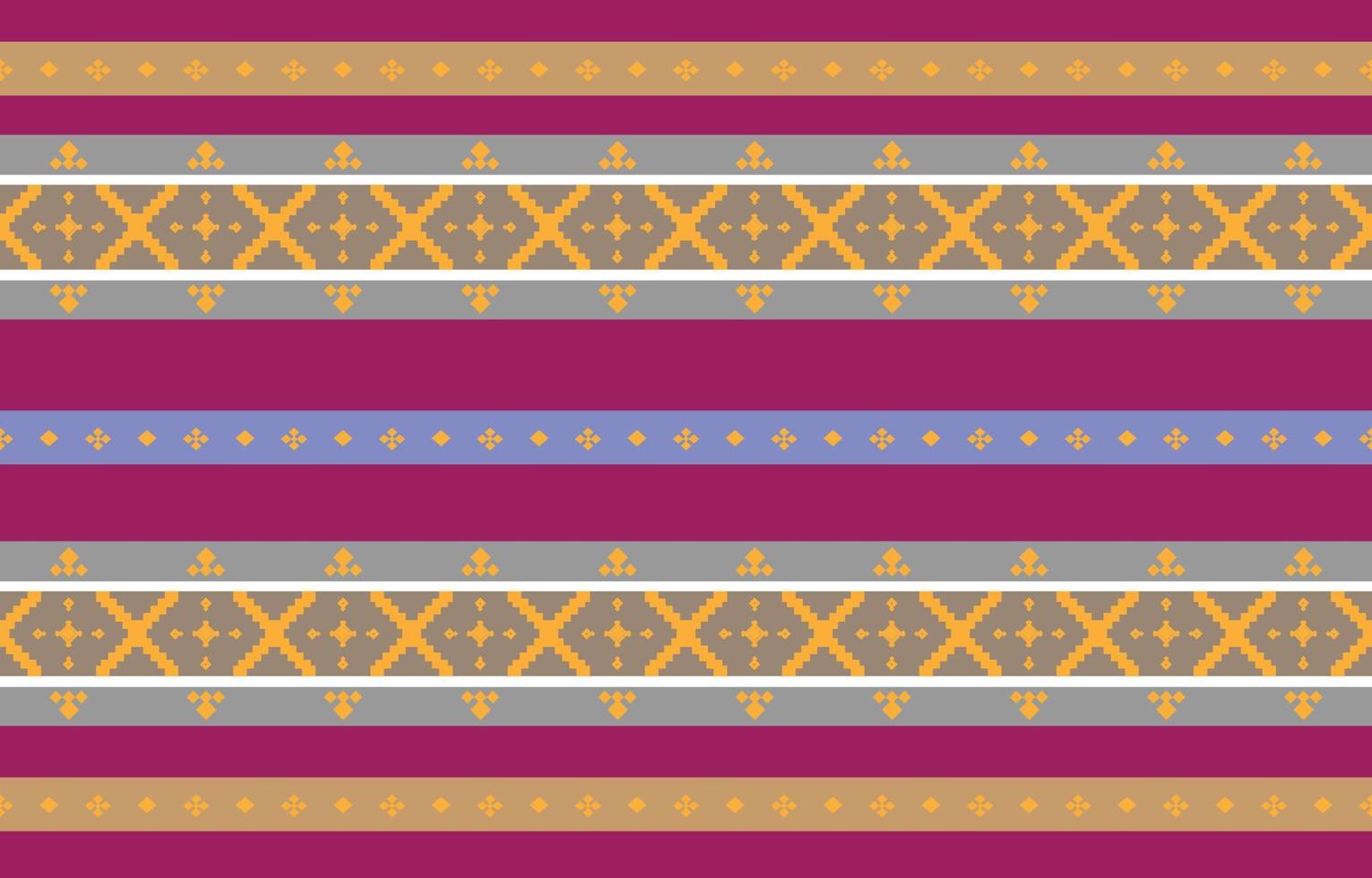Abstract geometric and tribal patterns, usage design local fabric patterns, Design inspired by indigenous tribes. geometric Vector illustration