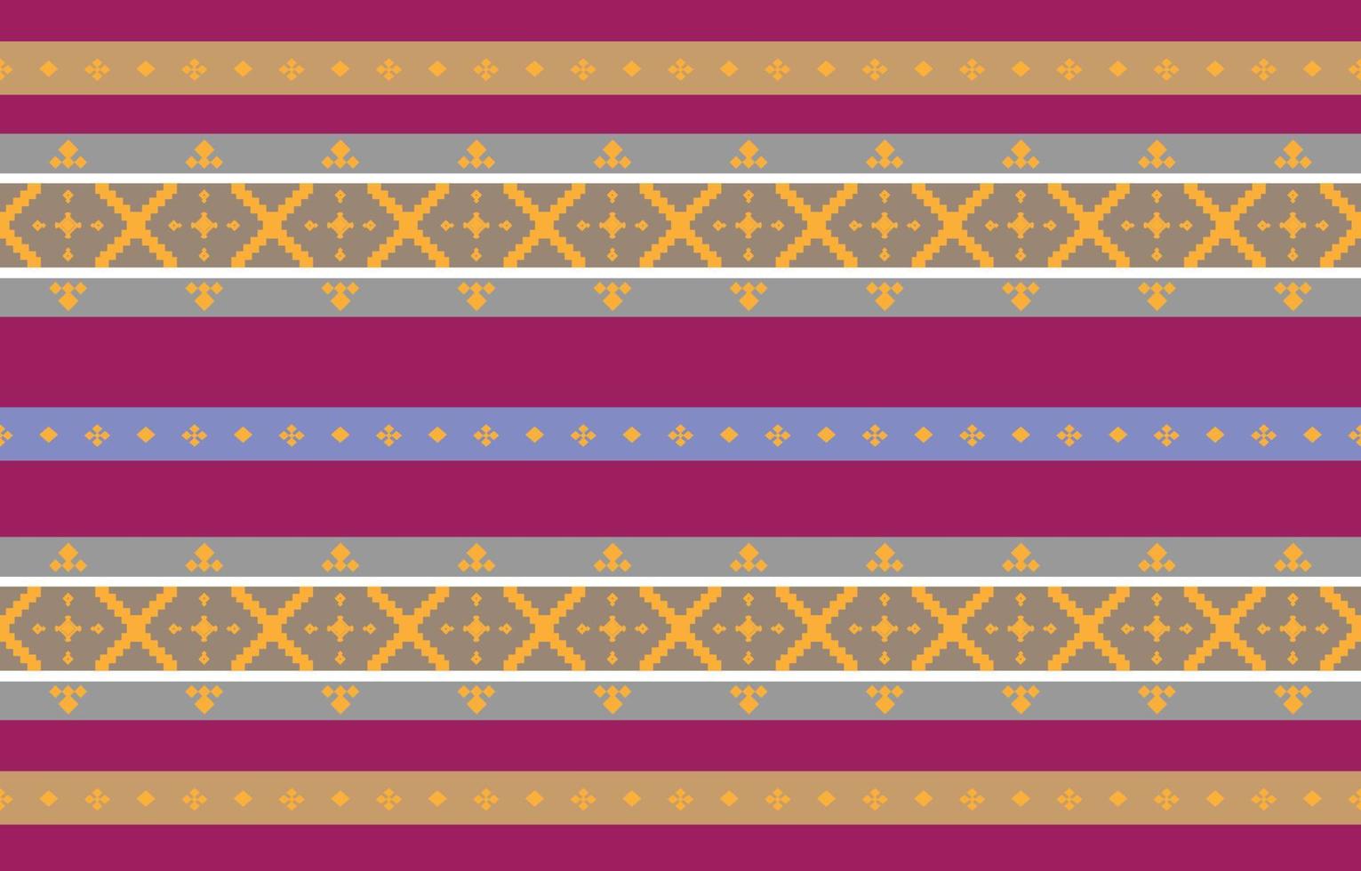 Abstract geometric and tribal patterns, usage design local fabric patterns, Design inspired by indigenous tribes. geometric Vector illustration