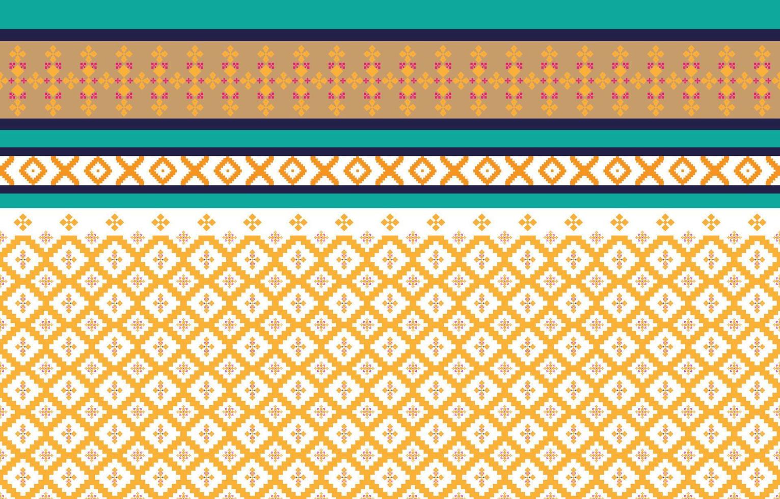 Abstract geometric and tribal patterns, usage design local fabric patterns, Design inspired by indigenous tribes. geometric Vector illustration