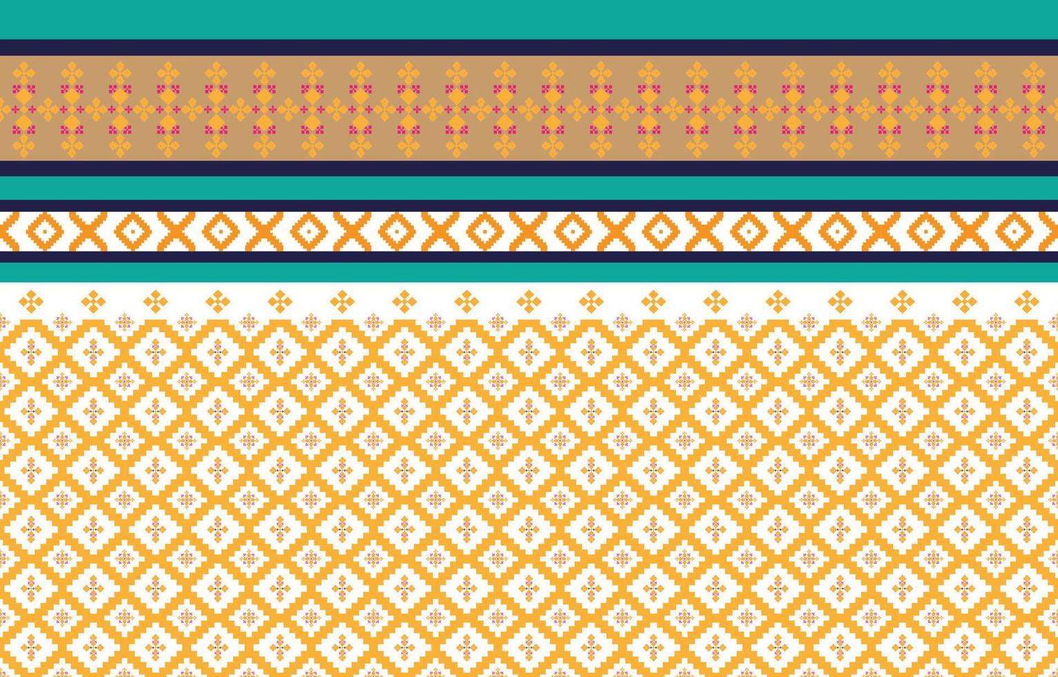 Abstract geometric and tribal patterns, usage design local fabric patterns, Design inspired by indigenous tribes. geometric Vector illustration