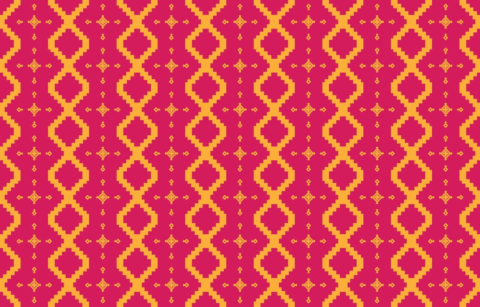 Abstract geometric and tribal patterns, usage design local fabric patterns, Design inspired by indigenous tribes. geometric Vector illustration