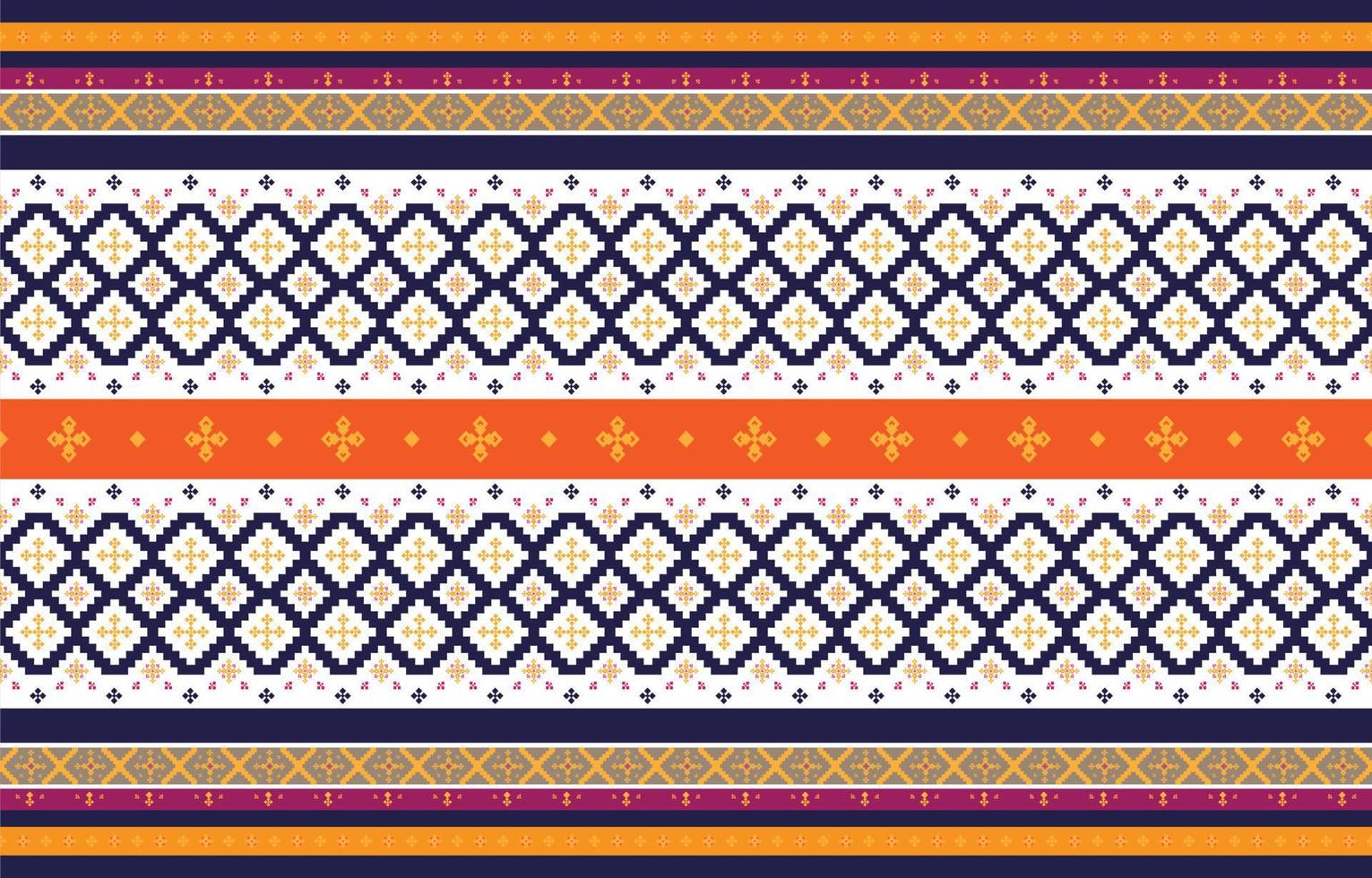 Abstract geometric and tribal patterns, usage design local fabric patterns, Design inspired by indigenous tribes. geometric Vector illustration
