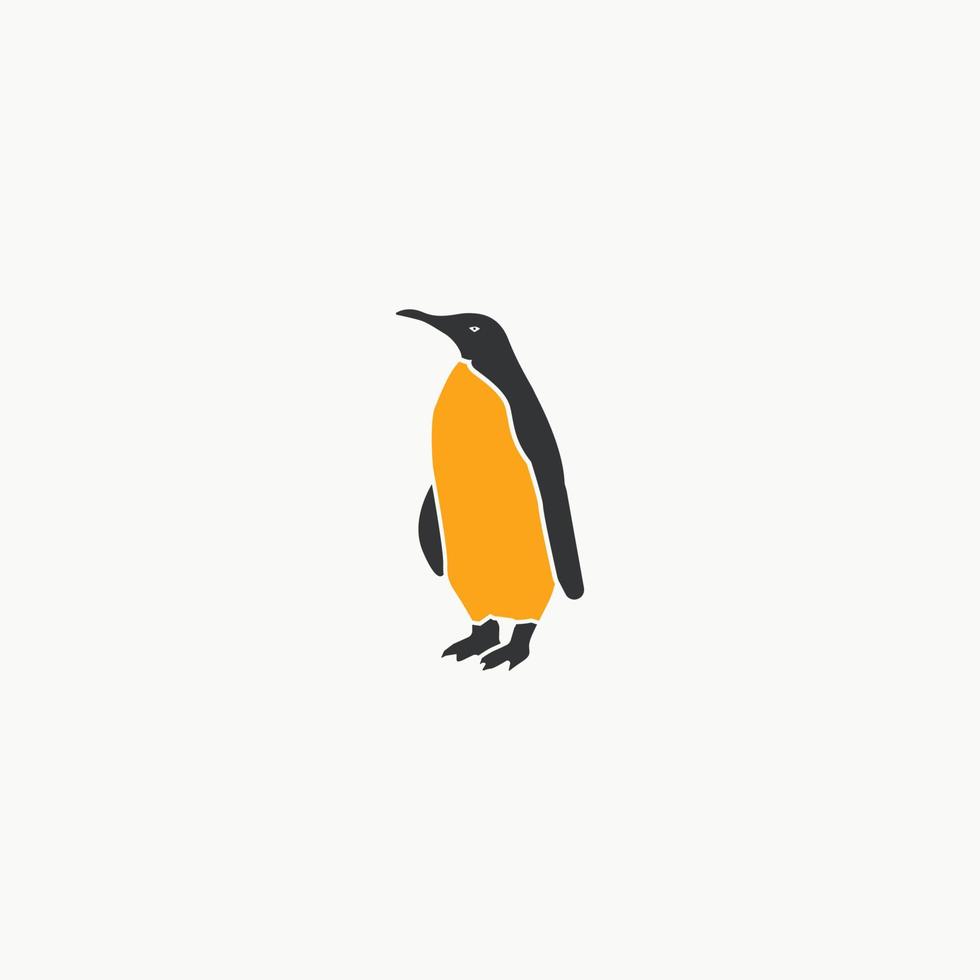 icono de pingüino diseño gráfico ilustración vectorial vector