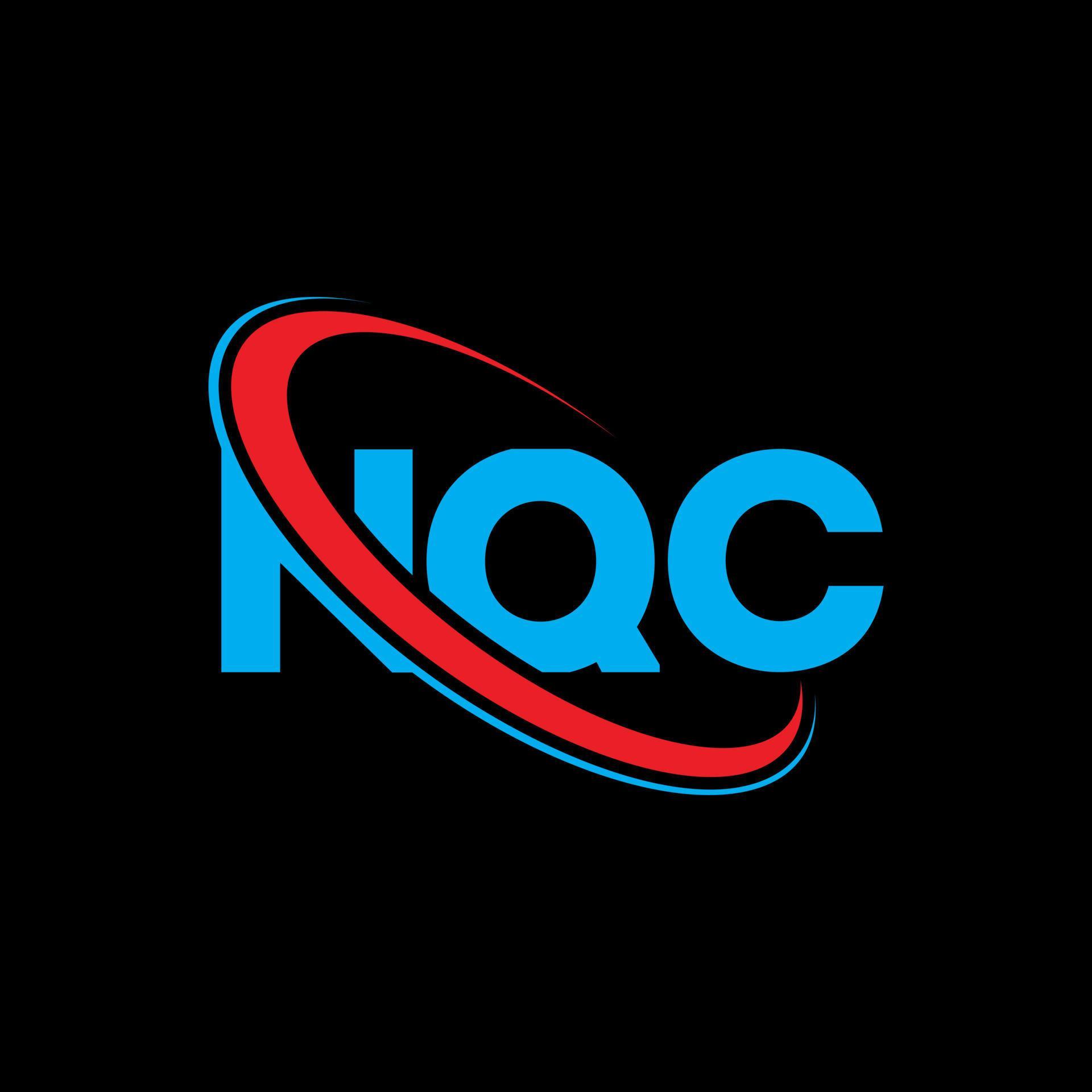 NQC logo. NQC letter. NQC letter logo design. Initials NQC logo linked