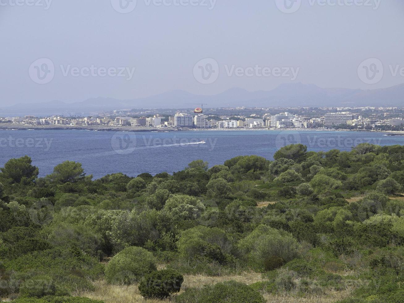 Mallorca island in spain photo