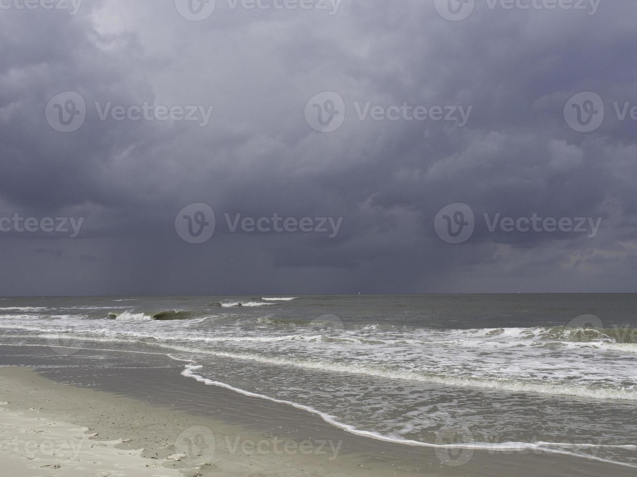 the island of Spiekeroog photo