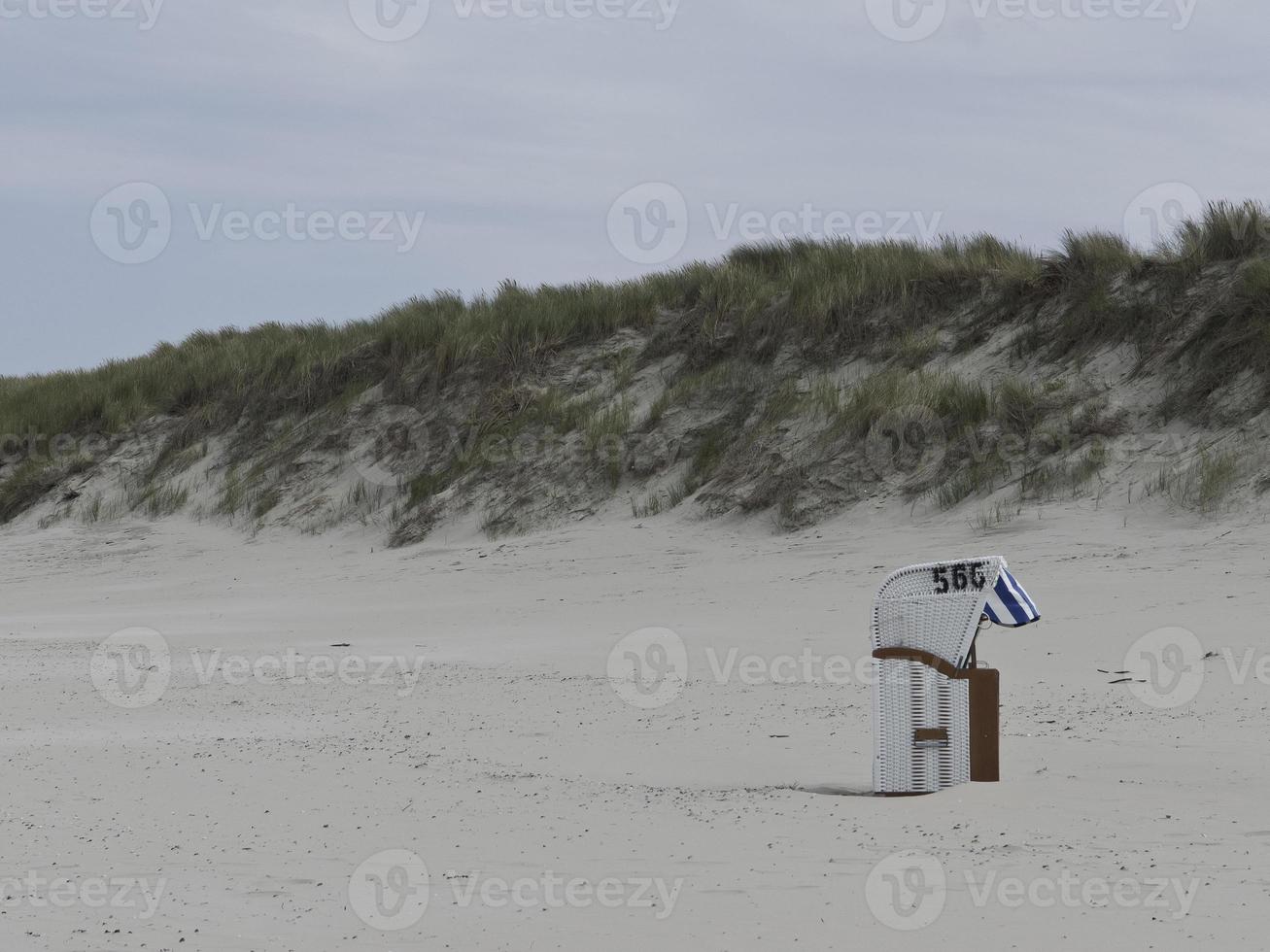 Spiekeroog in the north sea photo