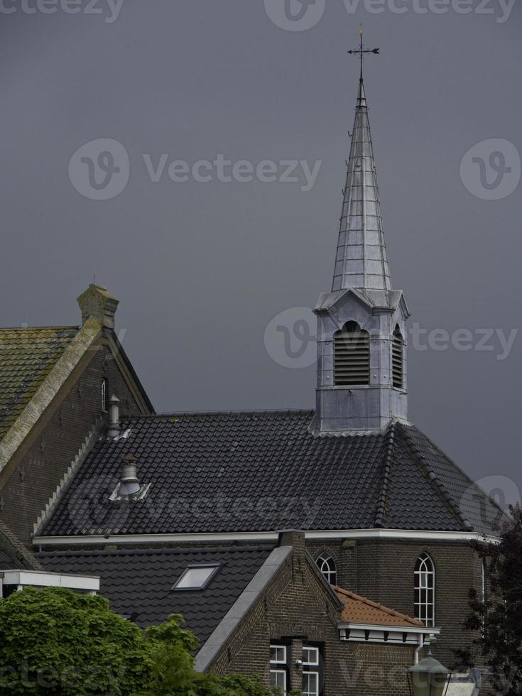 urk at the Ijsselmeer in the netherlands photo