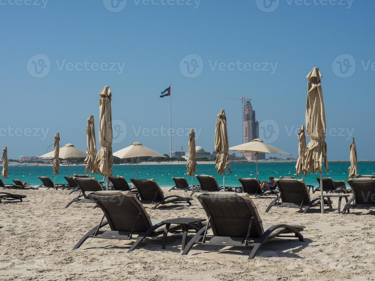 Abu Dhabi in the united arab emirates photo