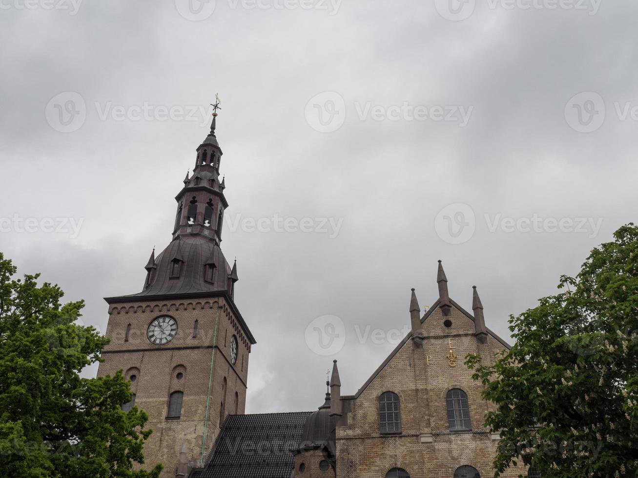 the city of Oslo in norway photo