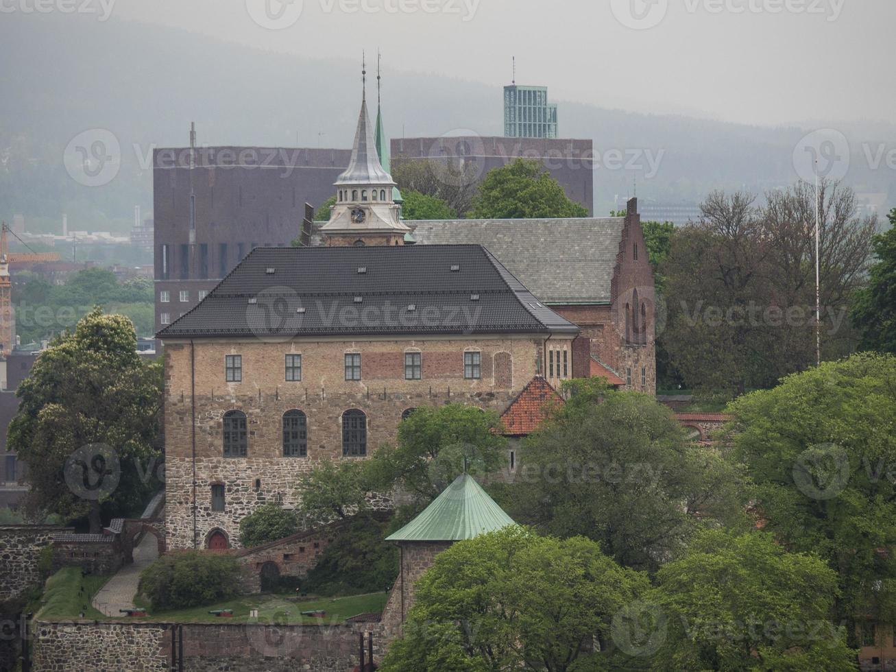 the city of Oslo in norway photo