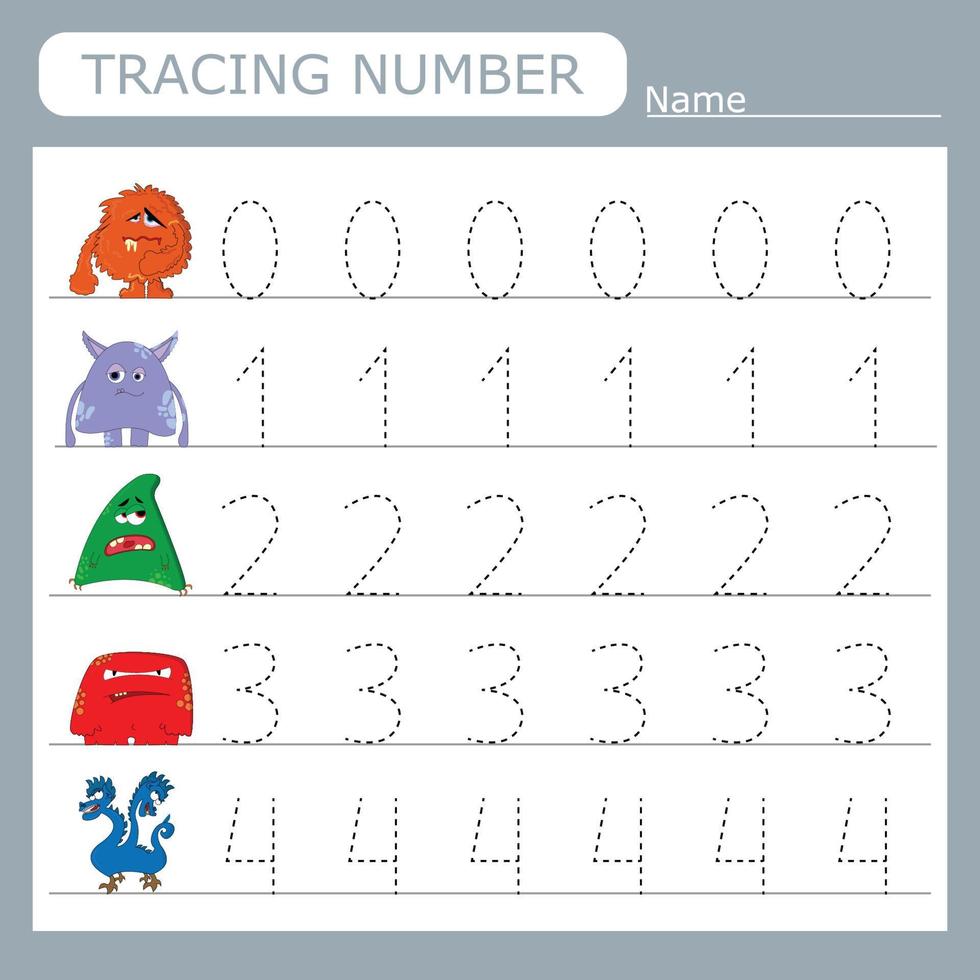 Practicing motor skills vector