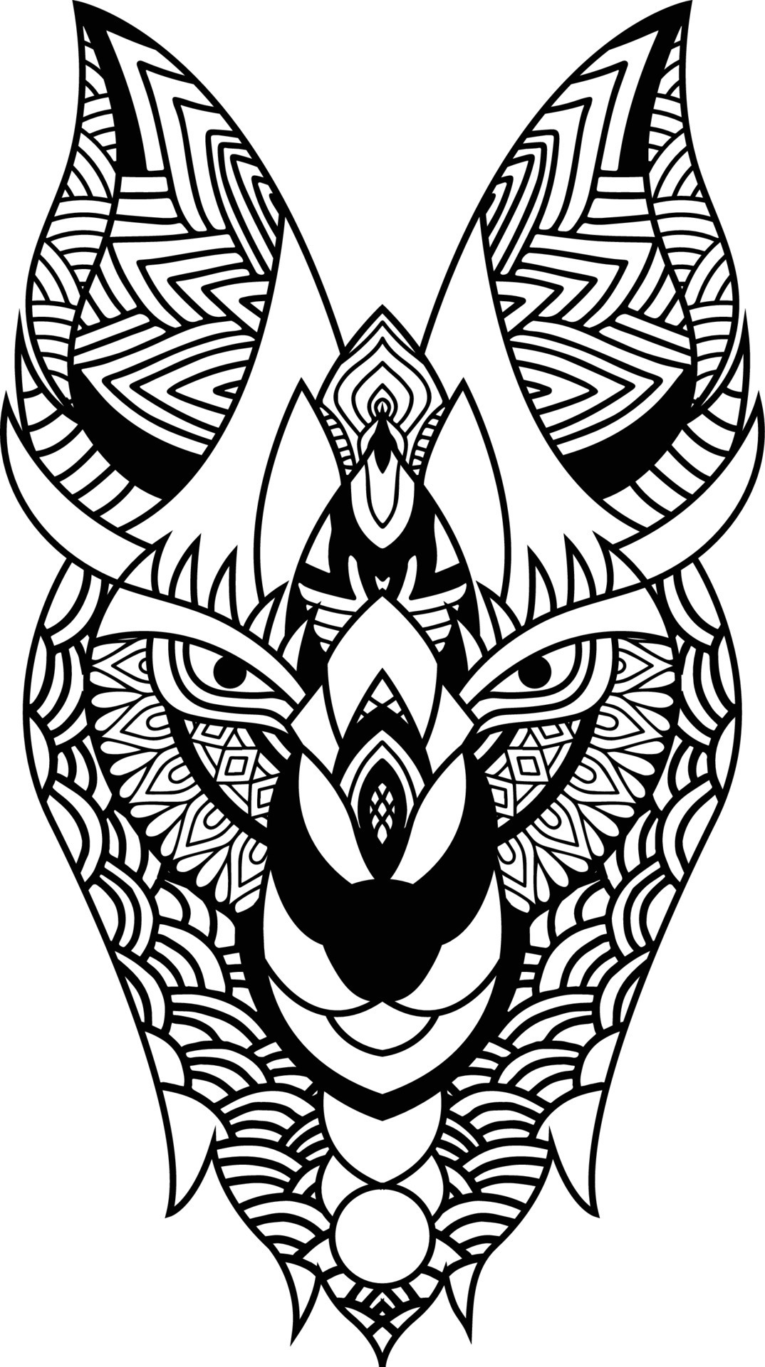 Girly Wolf Tattoo girly-wolf-tattoo