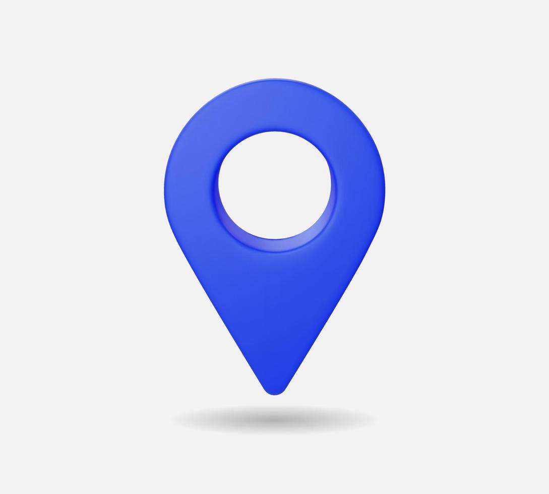 3D Realistic Location map pin gps pointer markers vector illustration.