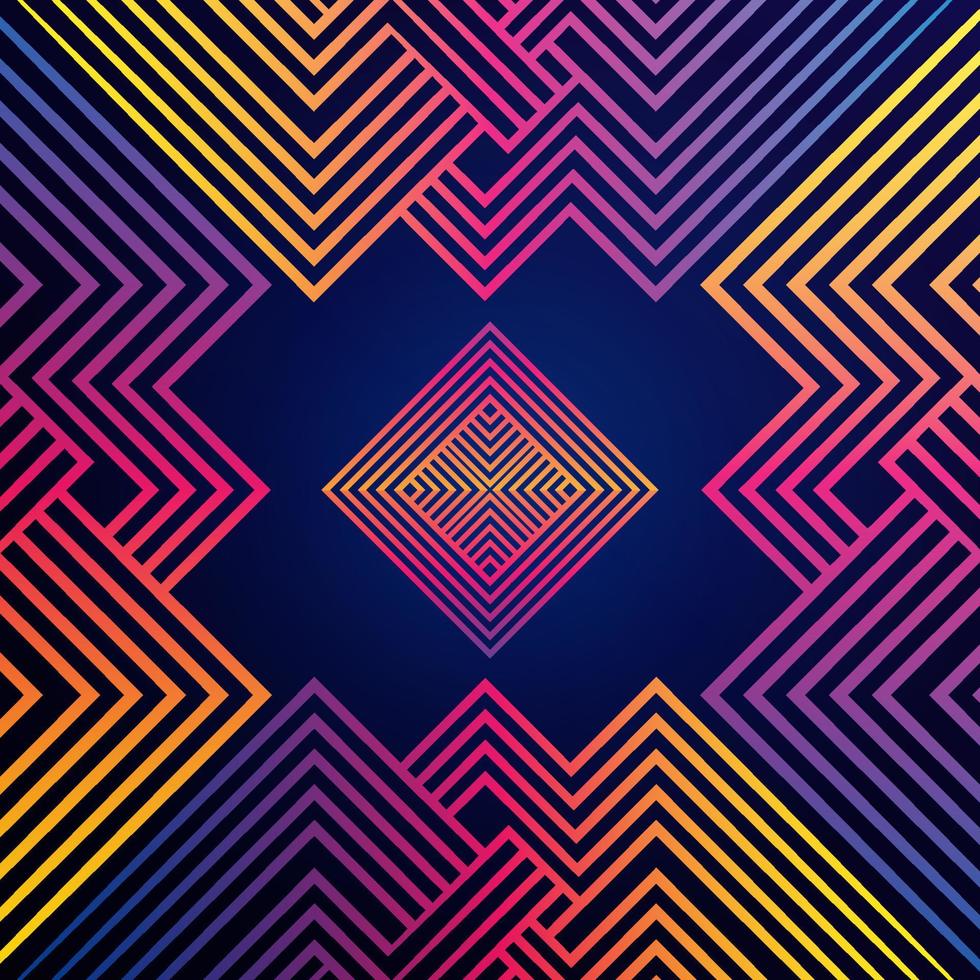 gradient line style background design vector