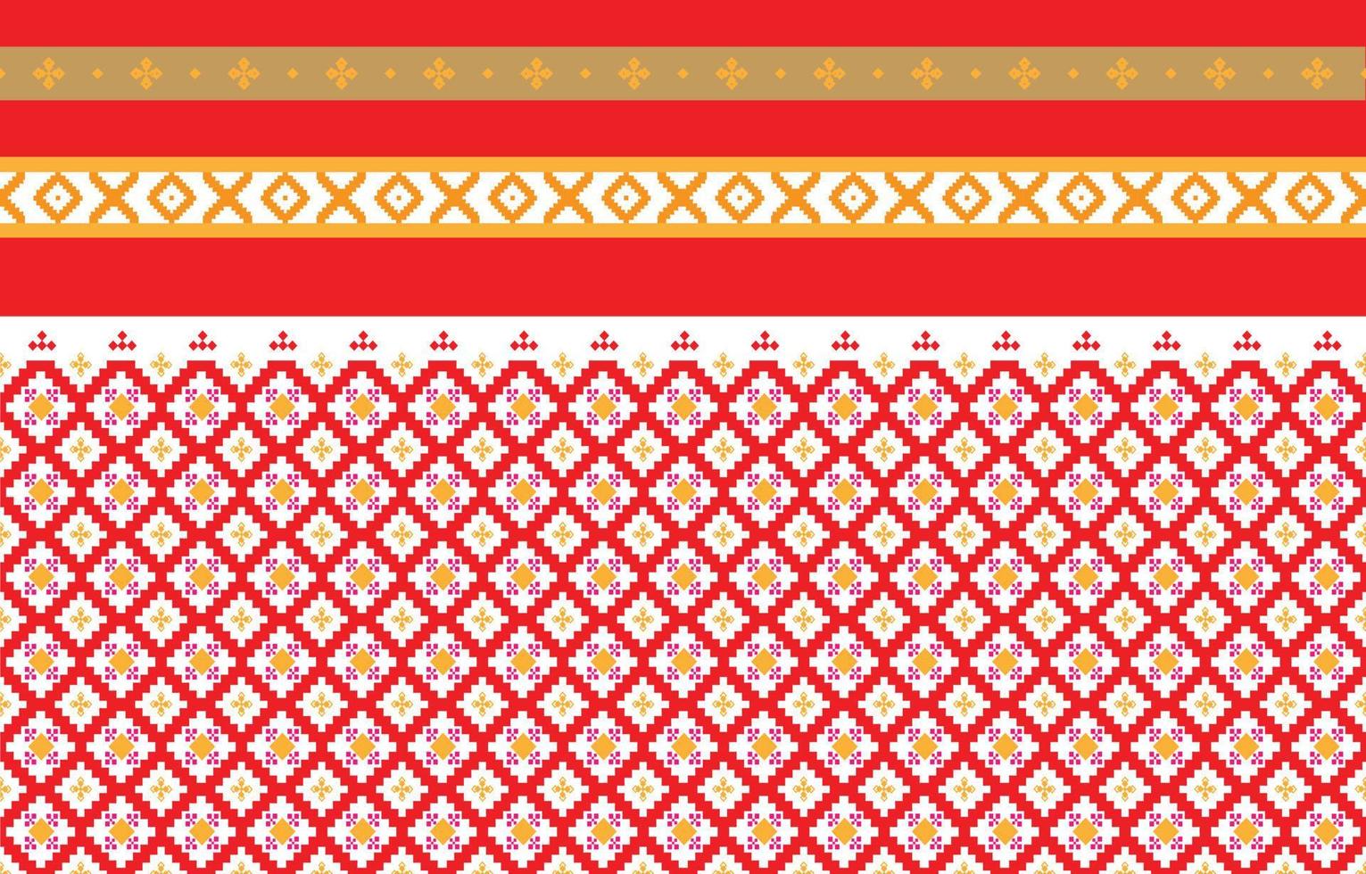 Abstract geometric and tribal patterns, usage design local fabric patterns, Design inspired by indigenous tribes. geometric Vector illustration