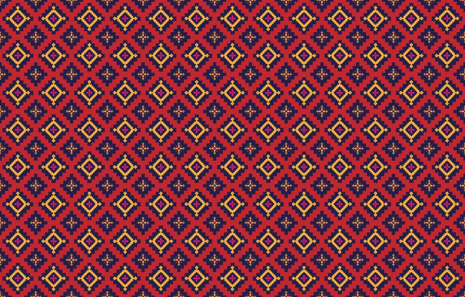 Abstract geometric and tribal patterns, usage design local fabric patterns, Design inspired by indigenous tribes. geometric Vector illustration
