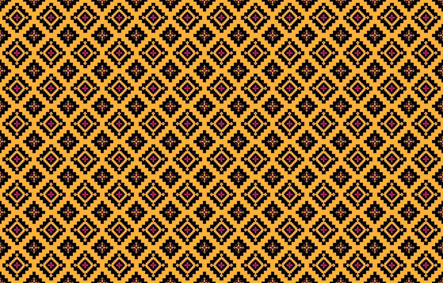 Abstract geometric and tribal patterns, usage design local fabric patterns, Design inspired by indigenous tribes. geometric Vector illustration