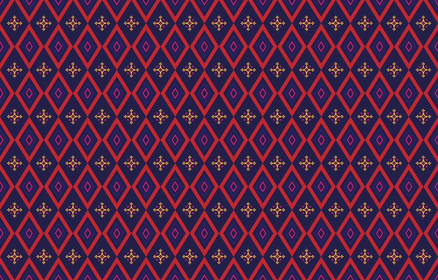 Abstract geometric and tribal patterns, usage design local fabric patterns, Design inspired by indigenous tribes. geometric Vector illustration