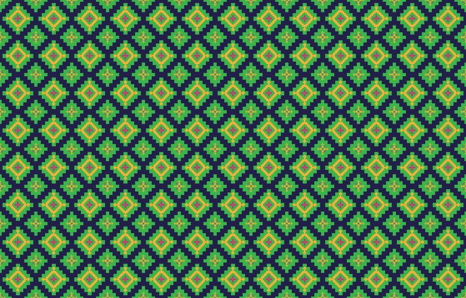 Abstract geometric and tribal patterns, usage design local fabric patterns, Design inspired by indigenous tribes. geometric Vector illustration