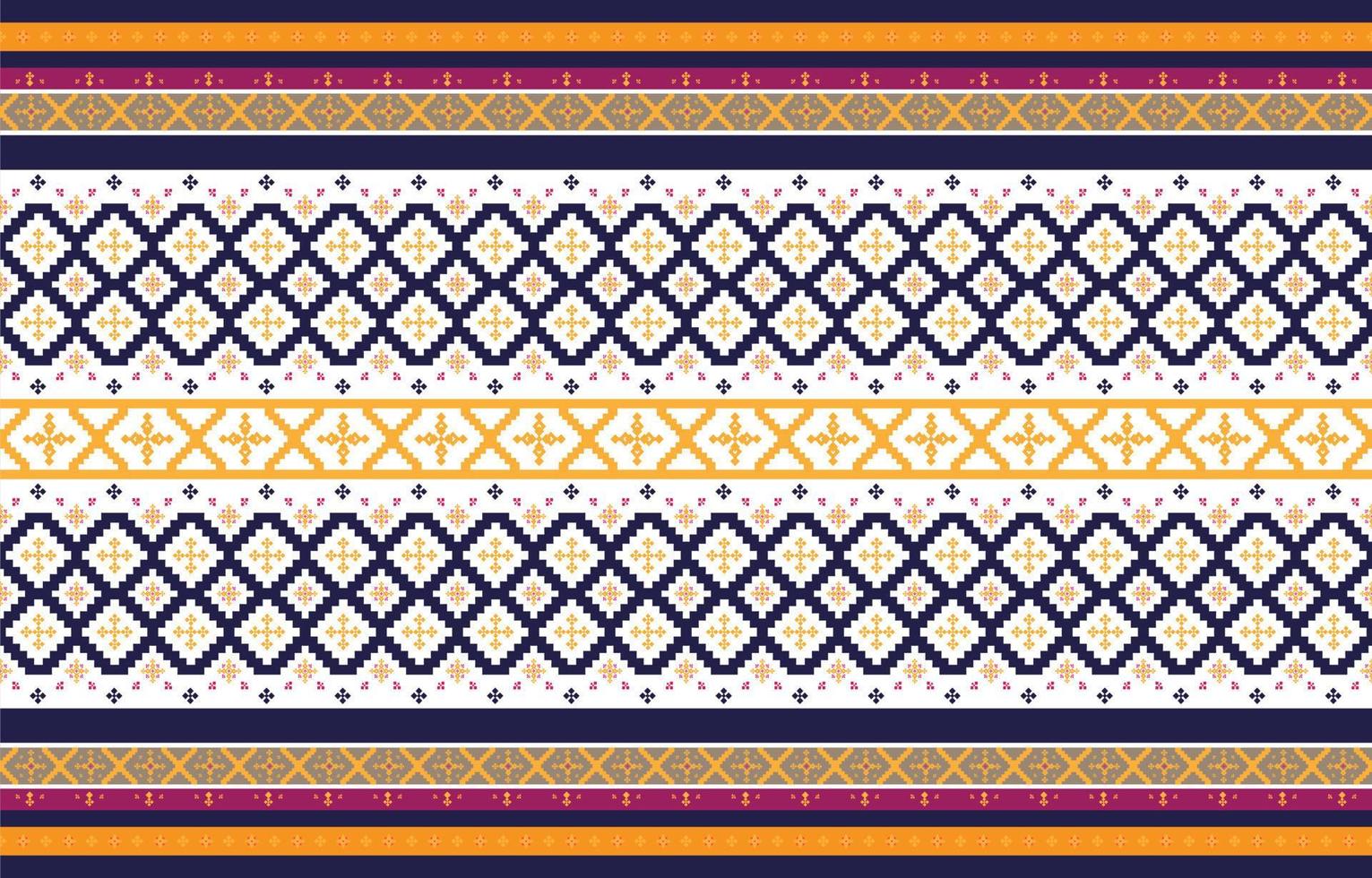 Abstract geometric and tribal patterns, usage design local fabric patterns, Design inspired by indigenous tribes. geometric Vector illustration