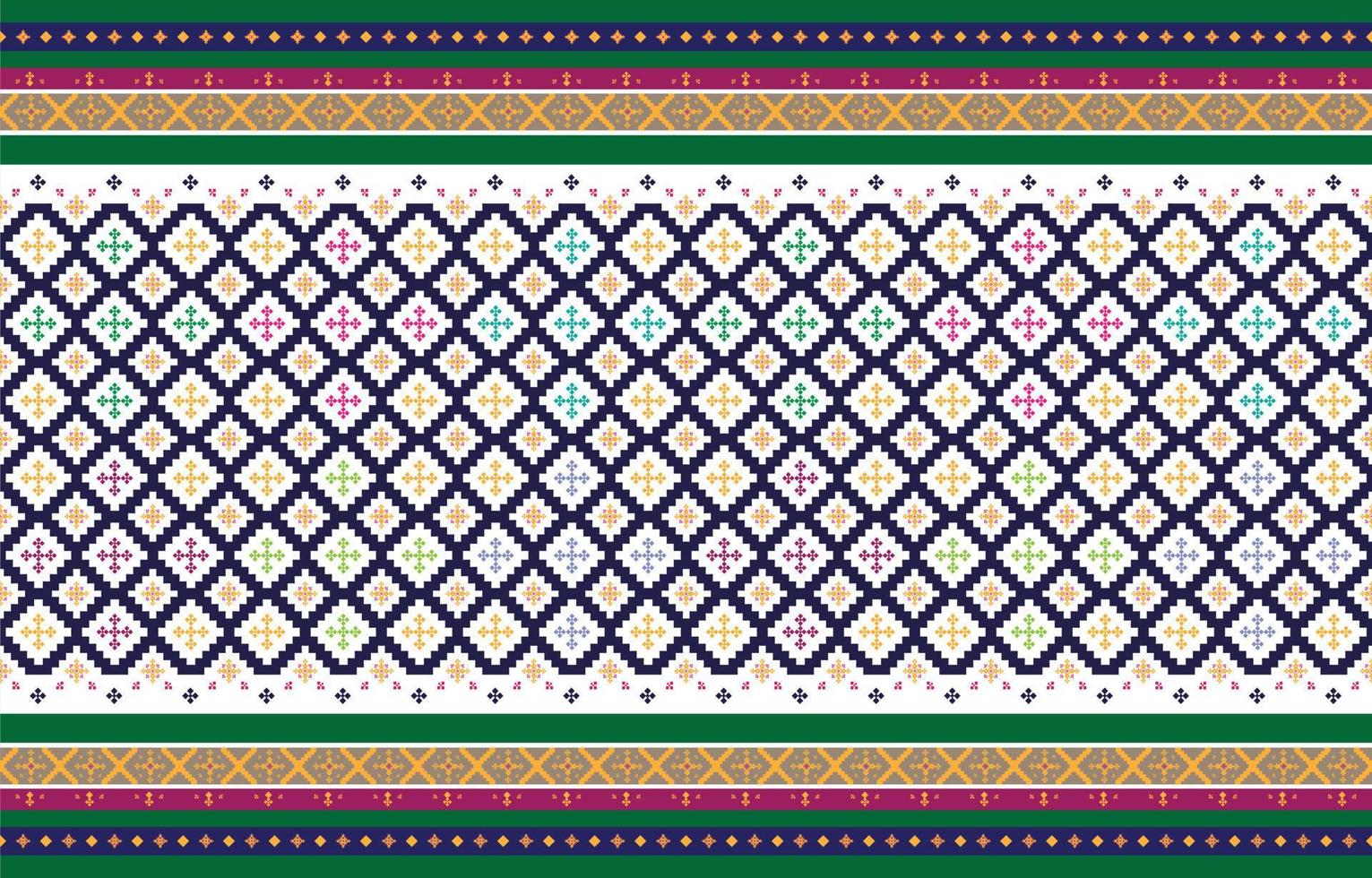 Abstract geometric and tribal patterns, usage design local fabric patterns, Design inspired by indigenous tribes. geometric Vector illustration