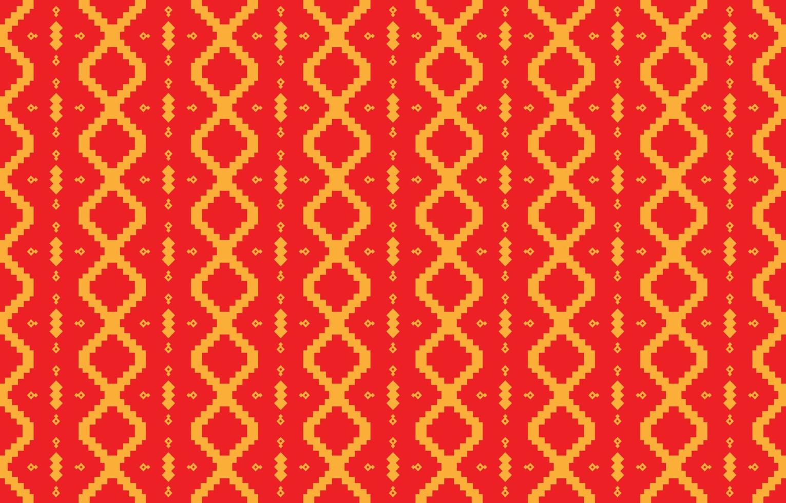 Abstract geometric and tribal patterns, usage design local fabric patterns, Design inspired by indigenous tribes. geometric Vector illustration