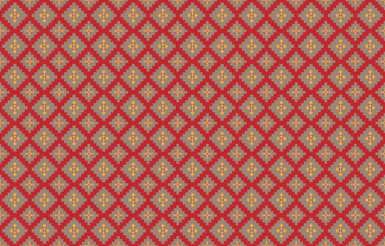 Abstract geometric and tribal patterns, usage design local fabric patterns, Design inspired by indigenous tribes. geometric Vector illustration