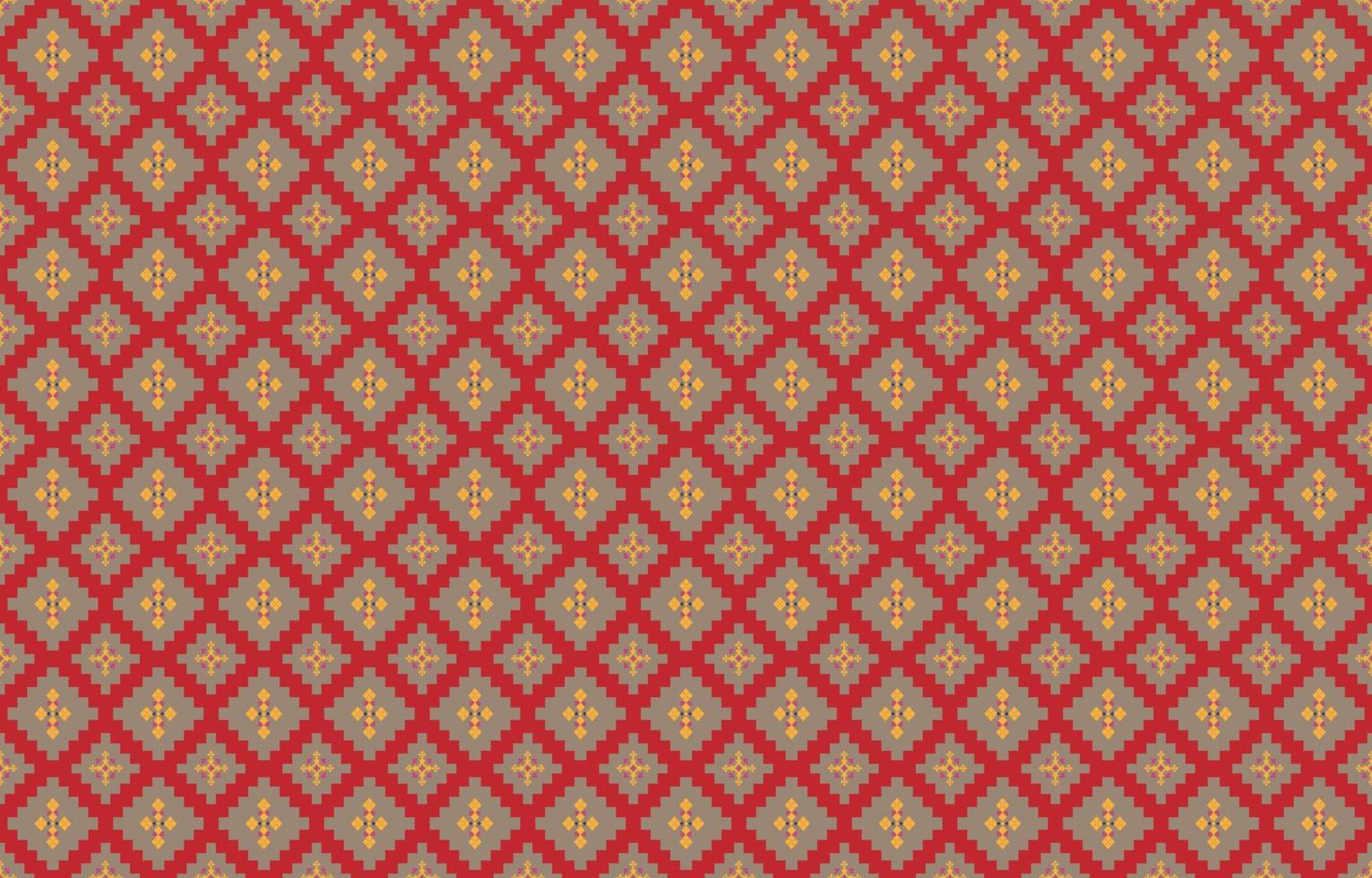 Abstract geometric and tribal patterns, usage design local fabric patterns, Design inspired by indigenous tribes. geometric Vector illustration