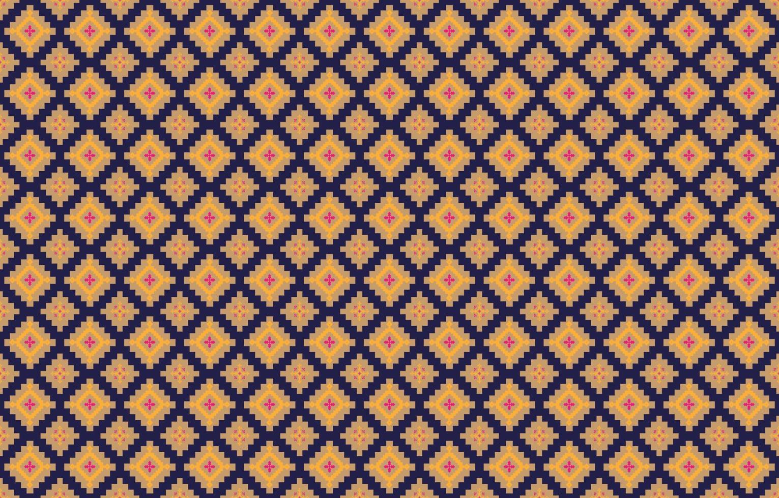 Abstract geometric and tribal patterns, usage design local fabric patterns, Design inspired by indigenous tribes. geometric Vector illustration