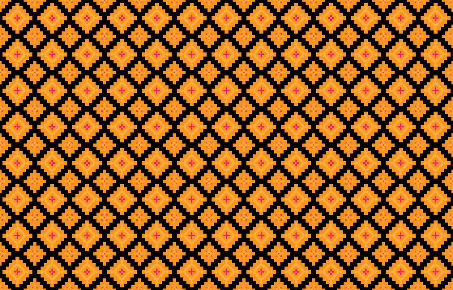 Abstract geometric and tribal patterns, usage design local fabric patterns, Design inspired by indigenous tribes. geometric Vector illustration