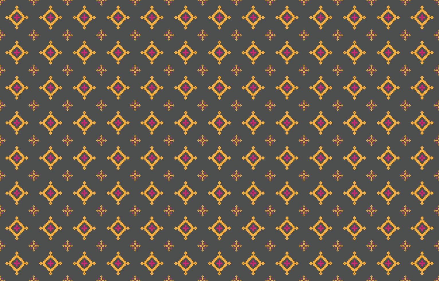 Abstract geometric and tribal patterns, usage design local fabric patterns, Design inspired by indigenous tribes. geometric Vector illustration