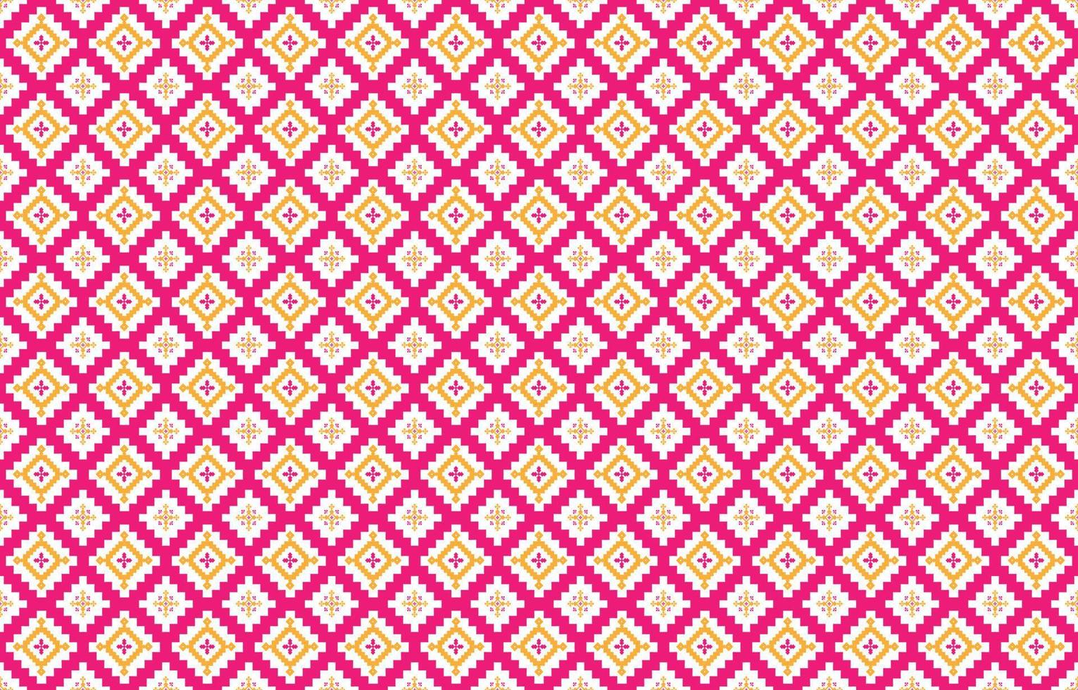 Abstract geometric and tribal patterns, usage design local fabric patterns, Design inspired by indigenous tribes. geometric Vector illustration