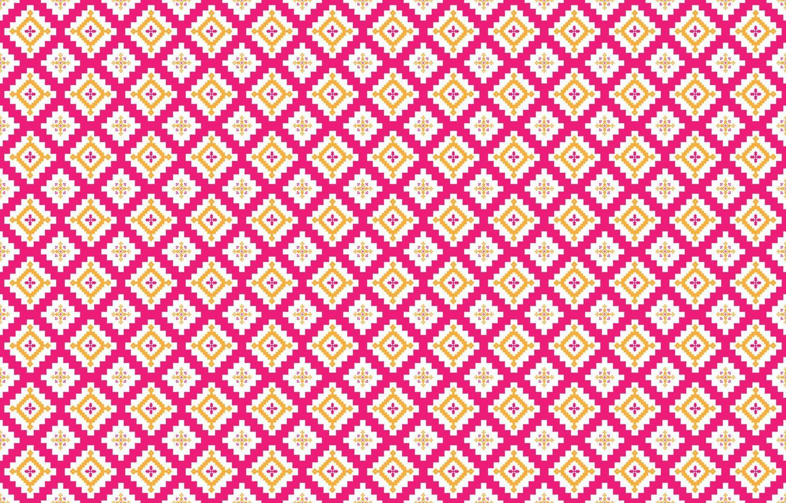 Abstract geometric and tribal patterns, usage design local fabric patterns, Design inspired by indigenous tribes. geometric Vector illustration