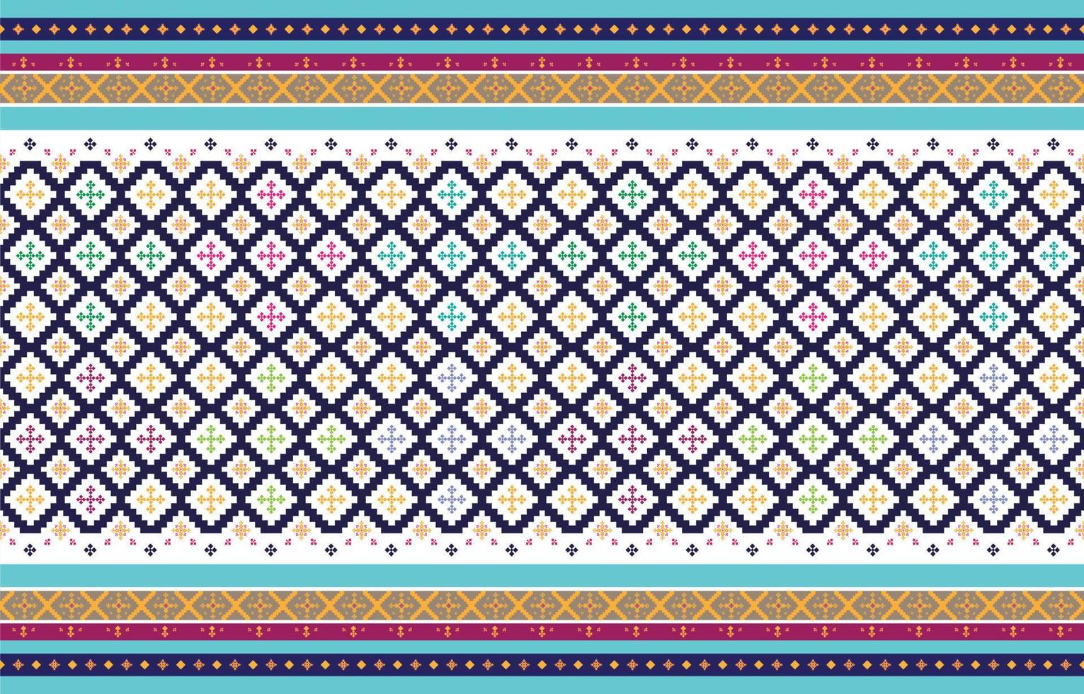 Abstract geometric and tribal patterns, usage design local fabric patterns, Design inspired by indigenous tribes. geometric Vector illustration