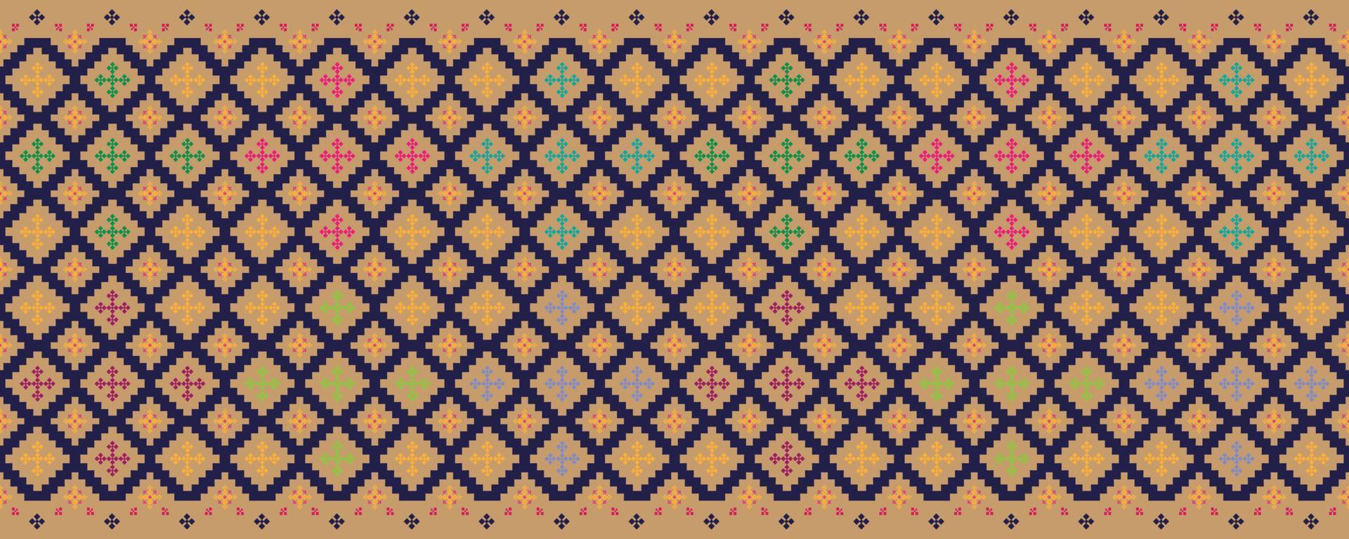 Abstract geometric and tribal patterns, usage design local fabric patterns, Design inspired by indigenous tribes. geometric Vector illustration