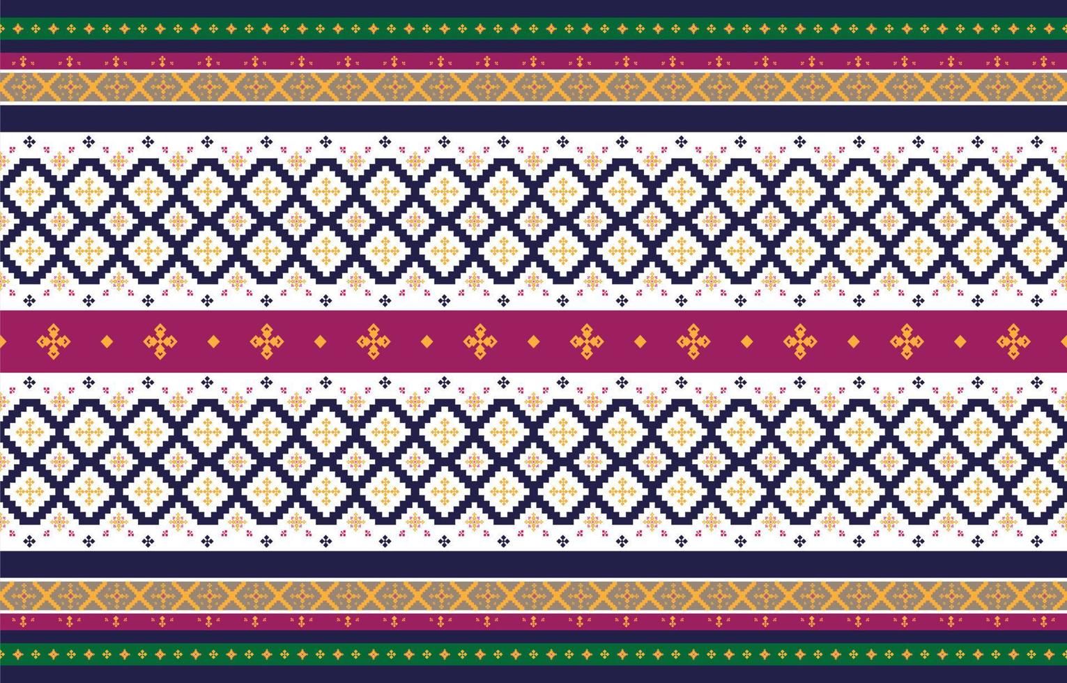 Abstract geometric and tribal patterns, usage design local fabric patterns, Design inspired by indigenous tribes. geometric Vector illustration