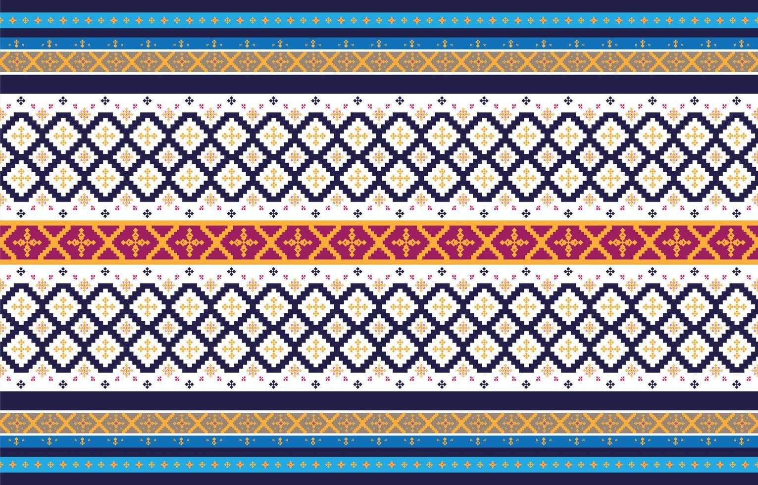 Abstract geometric and tribal patterns, usage design local fabric patterns, Design inspired by indigenous tribes. geometric Vector illustration