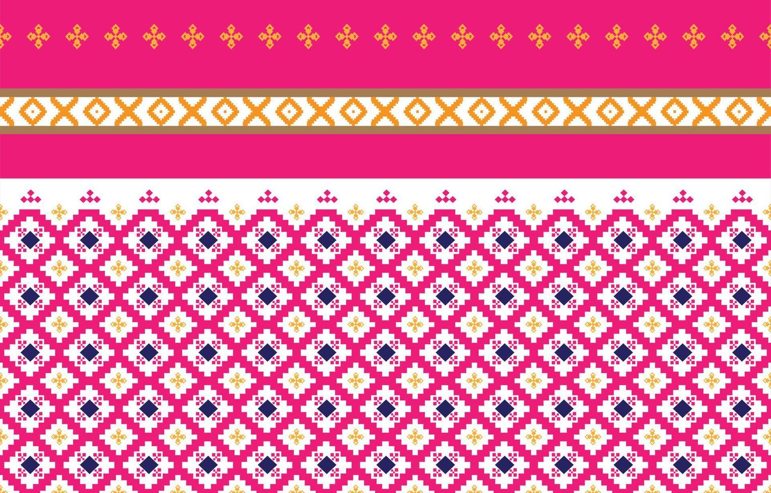 Abstract geometric and tribal patterns, usage design local fabric patterns, Design inspired by indigenous tribes. geometric Vector illustration